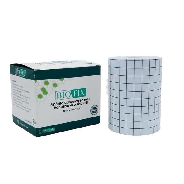 Adhesivo Apósito en rollo 10cm x 10m (11yd.) Biofix
